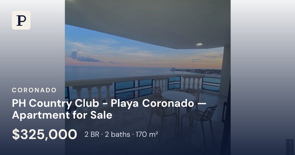 Condo for sale in Coronado, Panamá Oeste